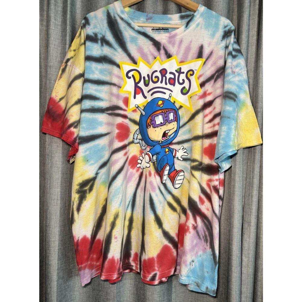 Rugrats Nickelodeon T-Shirt Mens Size 2XL Tie Dye Chucky